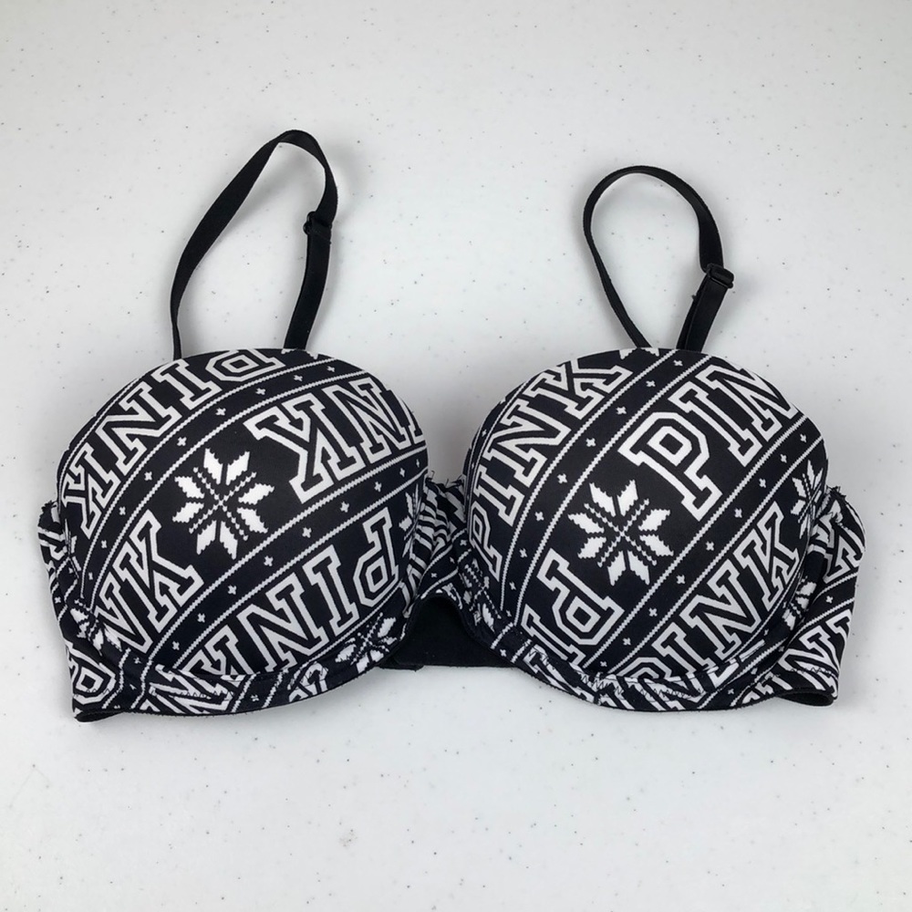PINK Victoria Secret Push-up Bra Size 32D